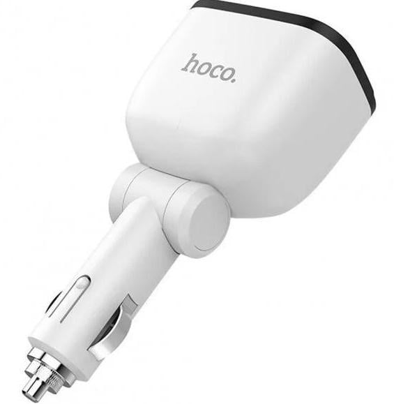 Автомобильный разветвитель для прикуривателя Hoco Z28 2xUsb 3.1A Белый (10293076) Автомобильный разветвитель для прикуривателя Hoco Z28 2xUsb 3.1A Белый (10293076)