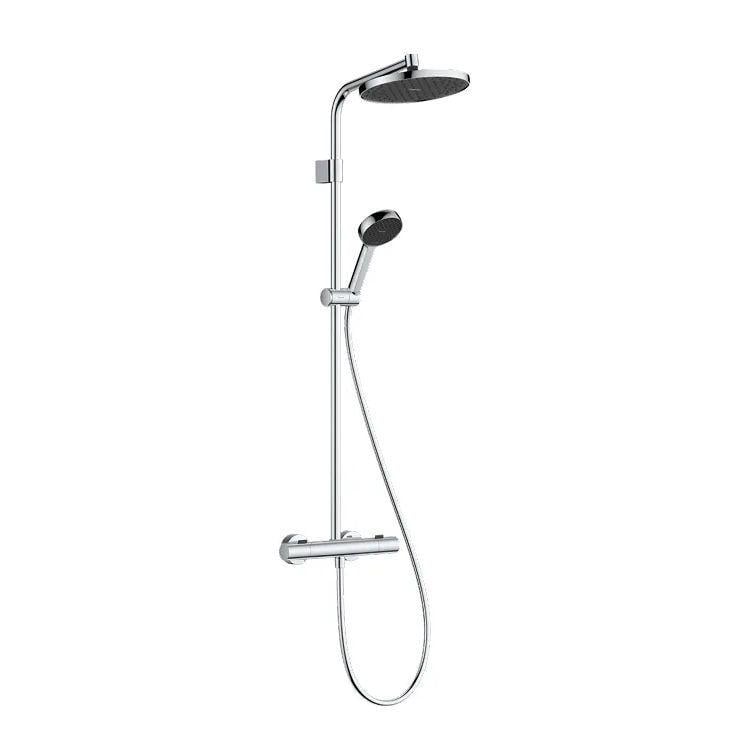 Душевая система Hansgrohe Activera S 240 1jet EcoSmart+ Ecostat Fine Varia с термостатом Хром (LM-28083000)