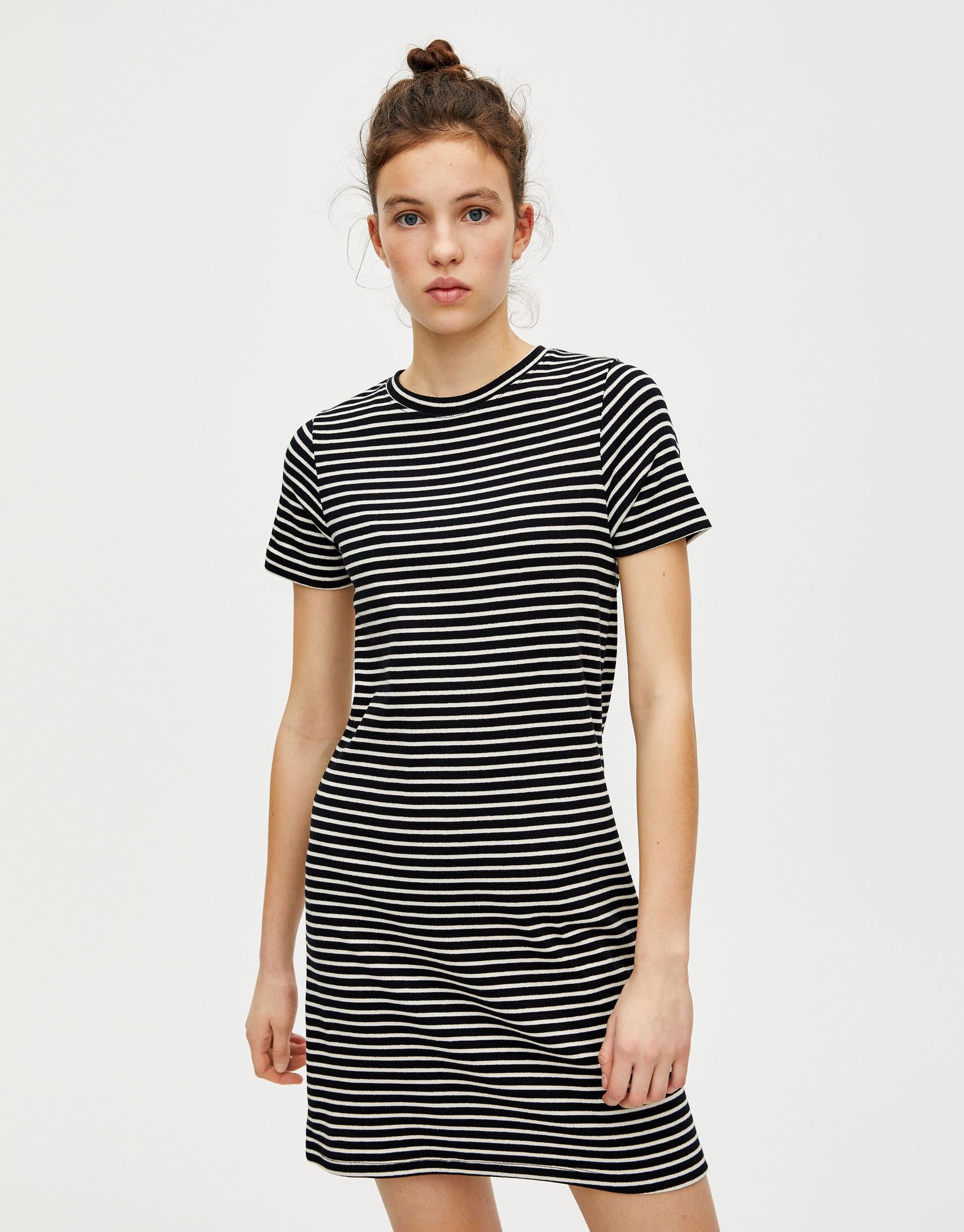 Платье Pull&Bear M Черный (5390316b26)
