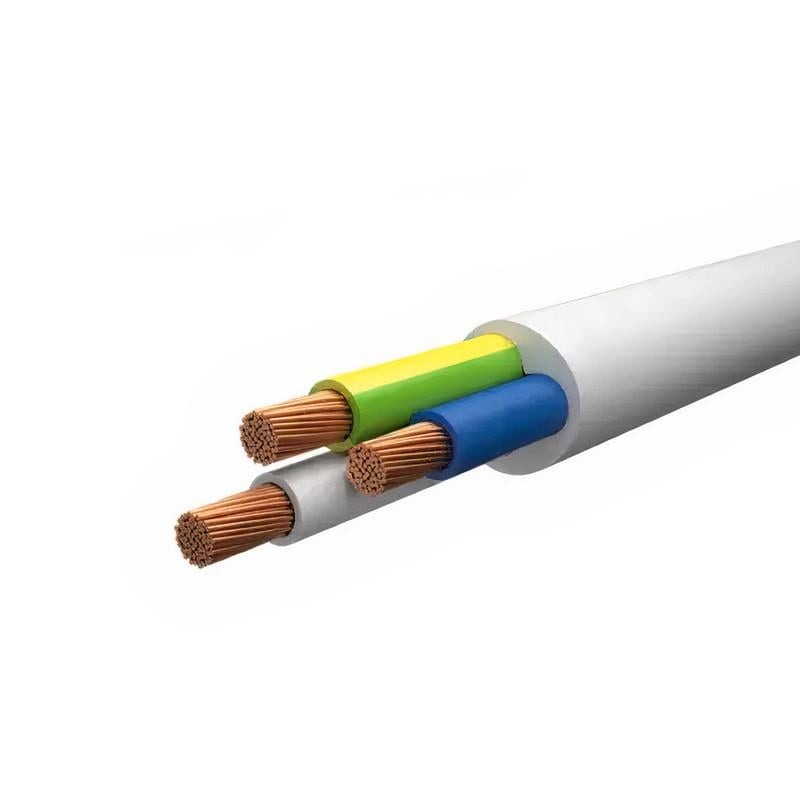 Провод медный Каблекс ПВС 3х2,5 кв. мм мягкий трехжильный-многопроволочный (49499EK-1C)