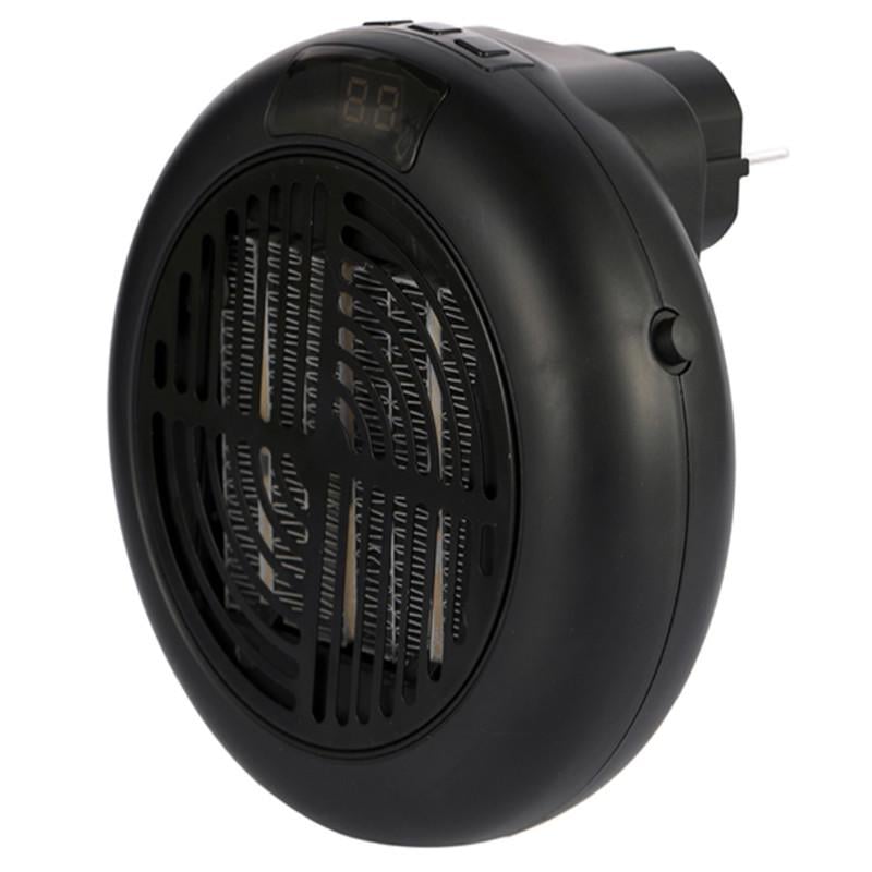 Тепловентилятор SUNROZ Wonder Heater Pro портативный электрический обогреватель 600 Вт Черный (SUN2369)