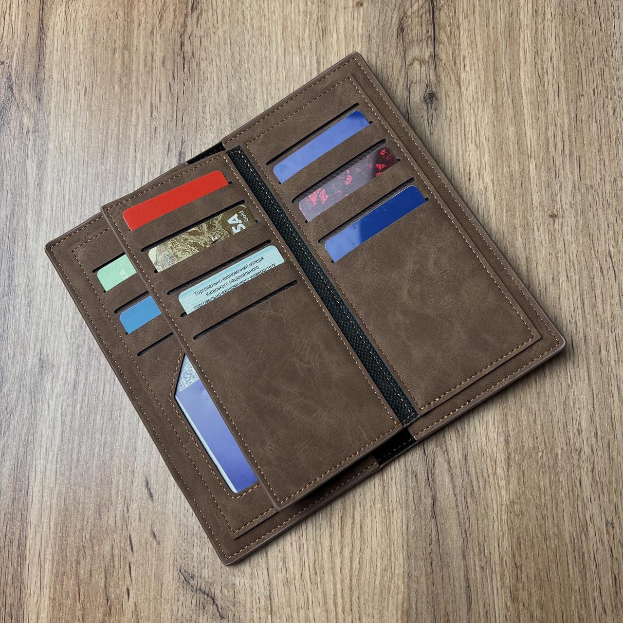 Кошелек Baellerry с монетницей Коричневый (w024-2) - фото 5 Кошелек Baellerry с монетницей Коричневый (w024-2) - фото 5