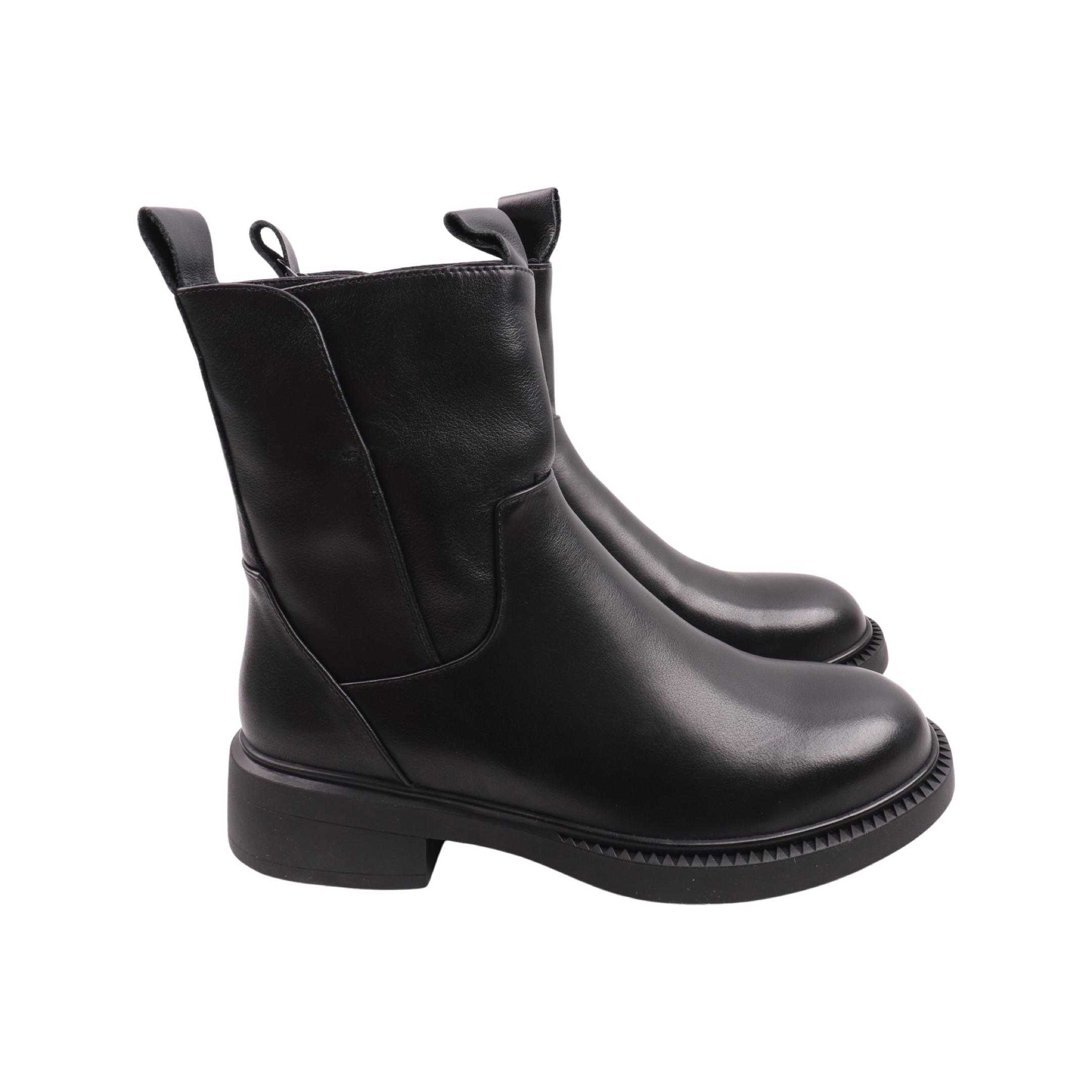 Ботинки женские FARINNI 420-23DHC натуральная кожа р. 36 Черный (29184829)