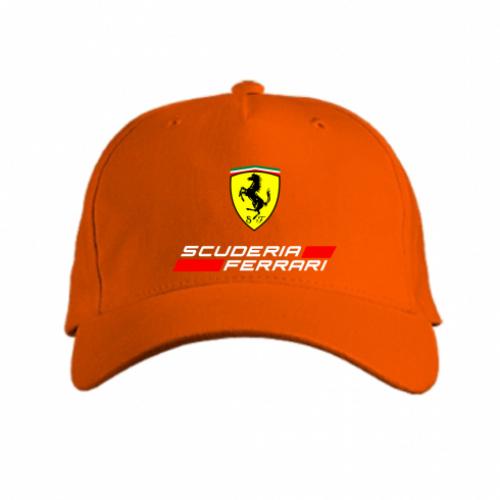 Кепка Scuderia Ferrari Оранжевый (18646337-9-209152)