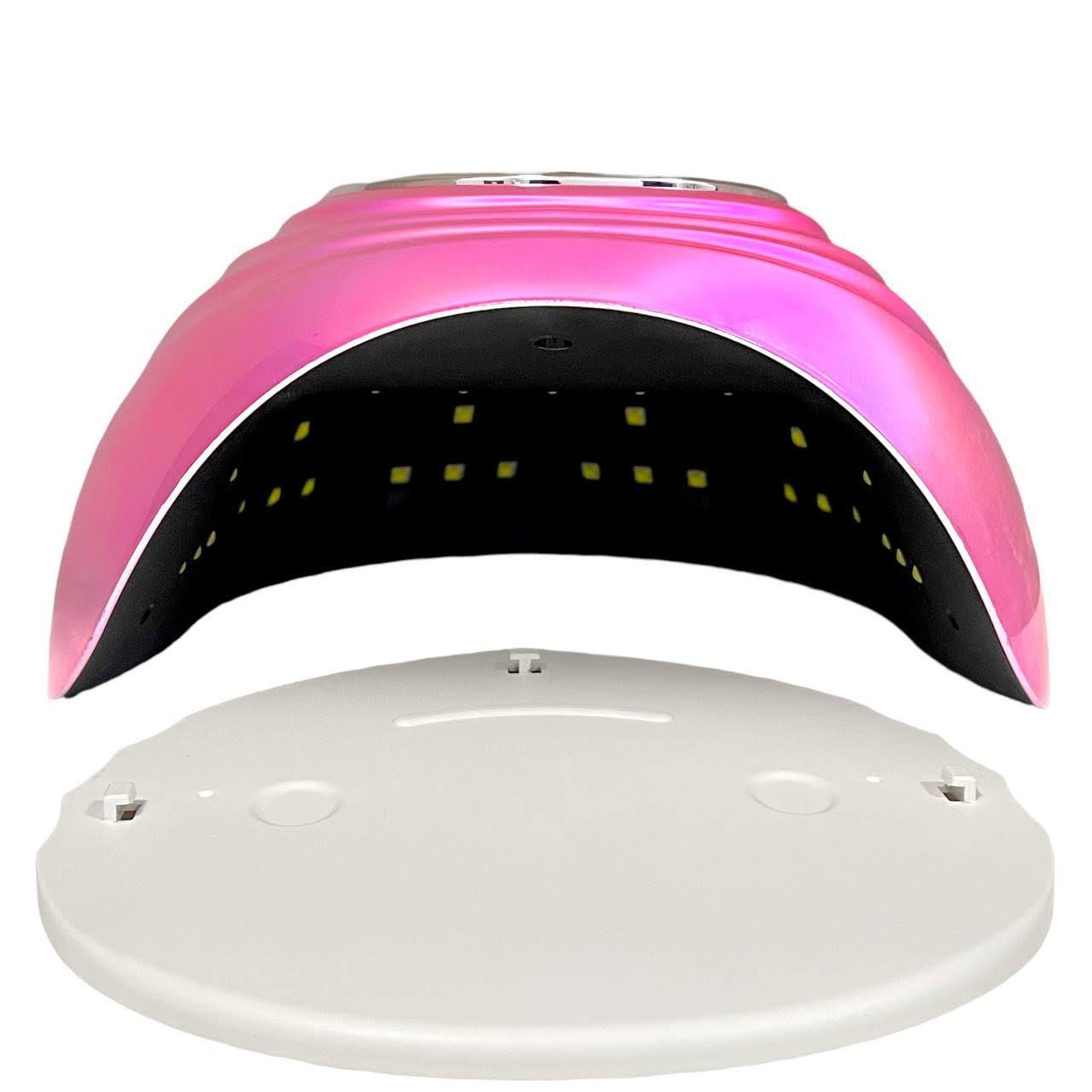 Лампа UV/LED SUN B5 Chrom для нігтів 120 Вт Pink - фото 3