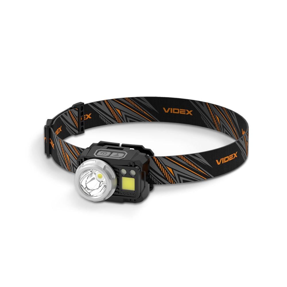 Фонарь налобный светодиодный Videx VLF-H075C 550Lm 5000K