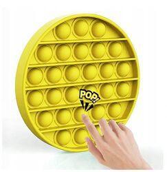 Игрушка антистресс Sibelly Pop It Mono Circle Yellow - фото 3