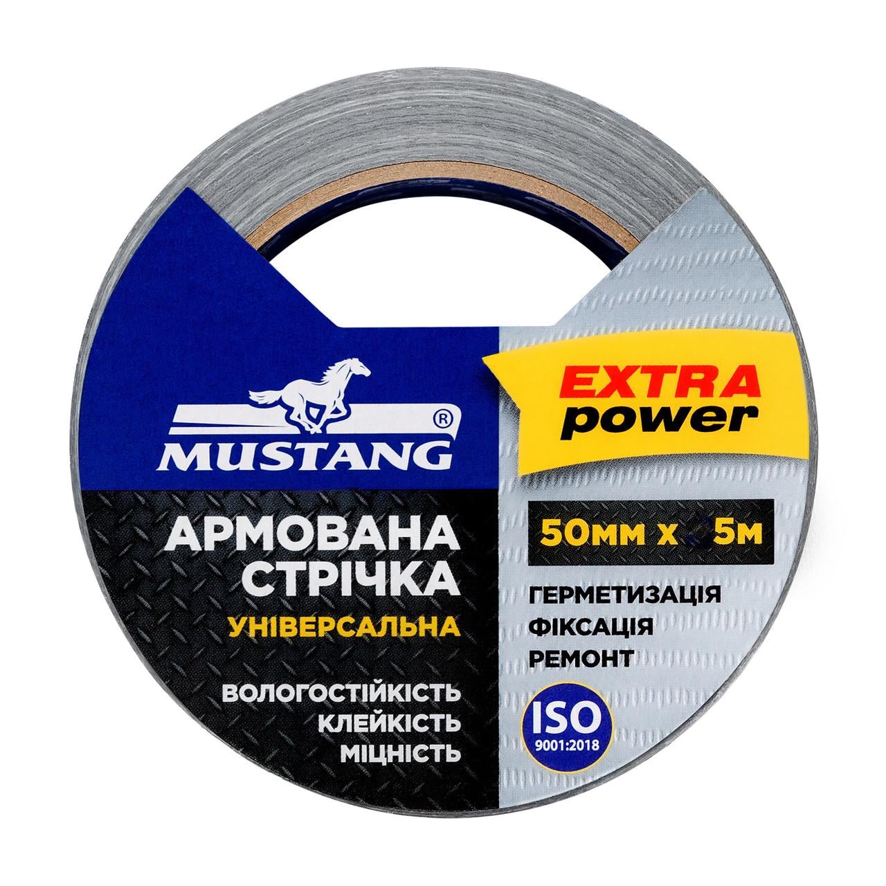 Лента армированная Mustang универсальная 50 мм х 5 м (DT505)