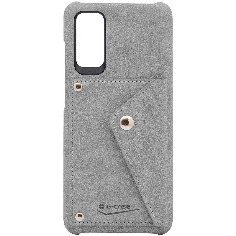 Накладка G-Case Carl series для Samsung Galaxy S20 Серый - фото 1