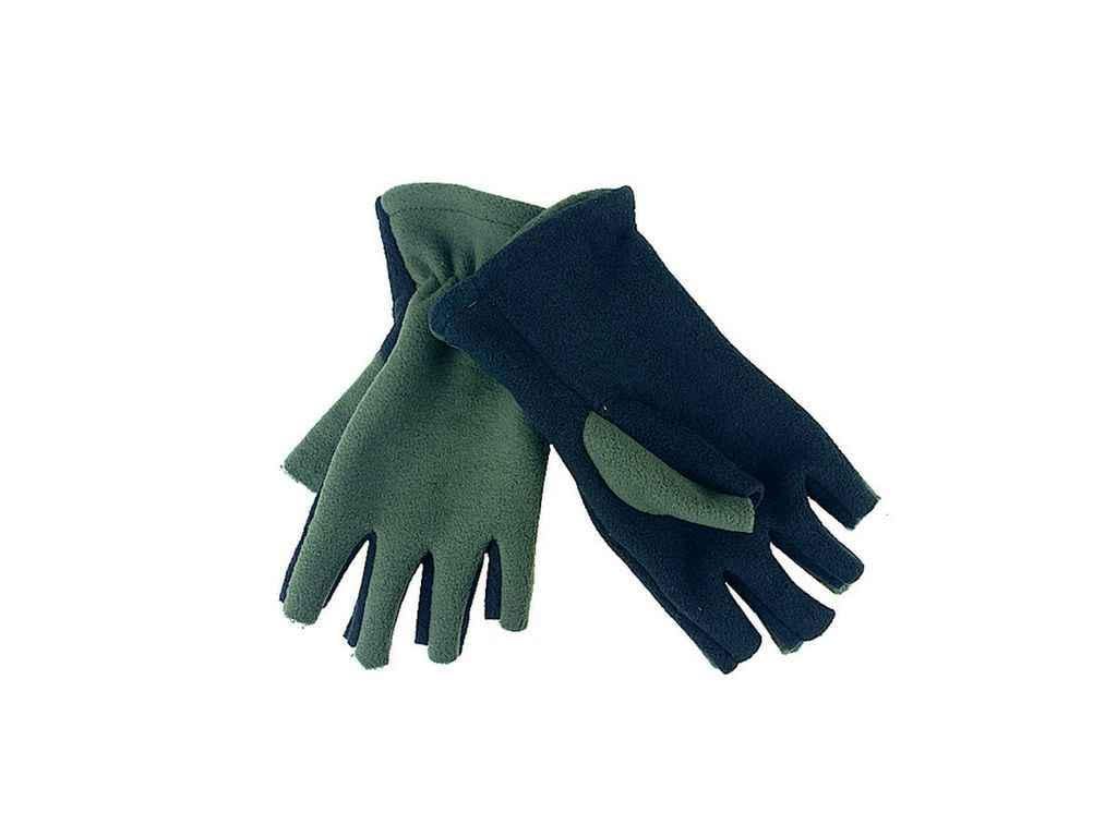 Перчатки Floriya без пальцев флис L Хаки/Черный (979013)