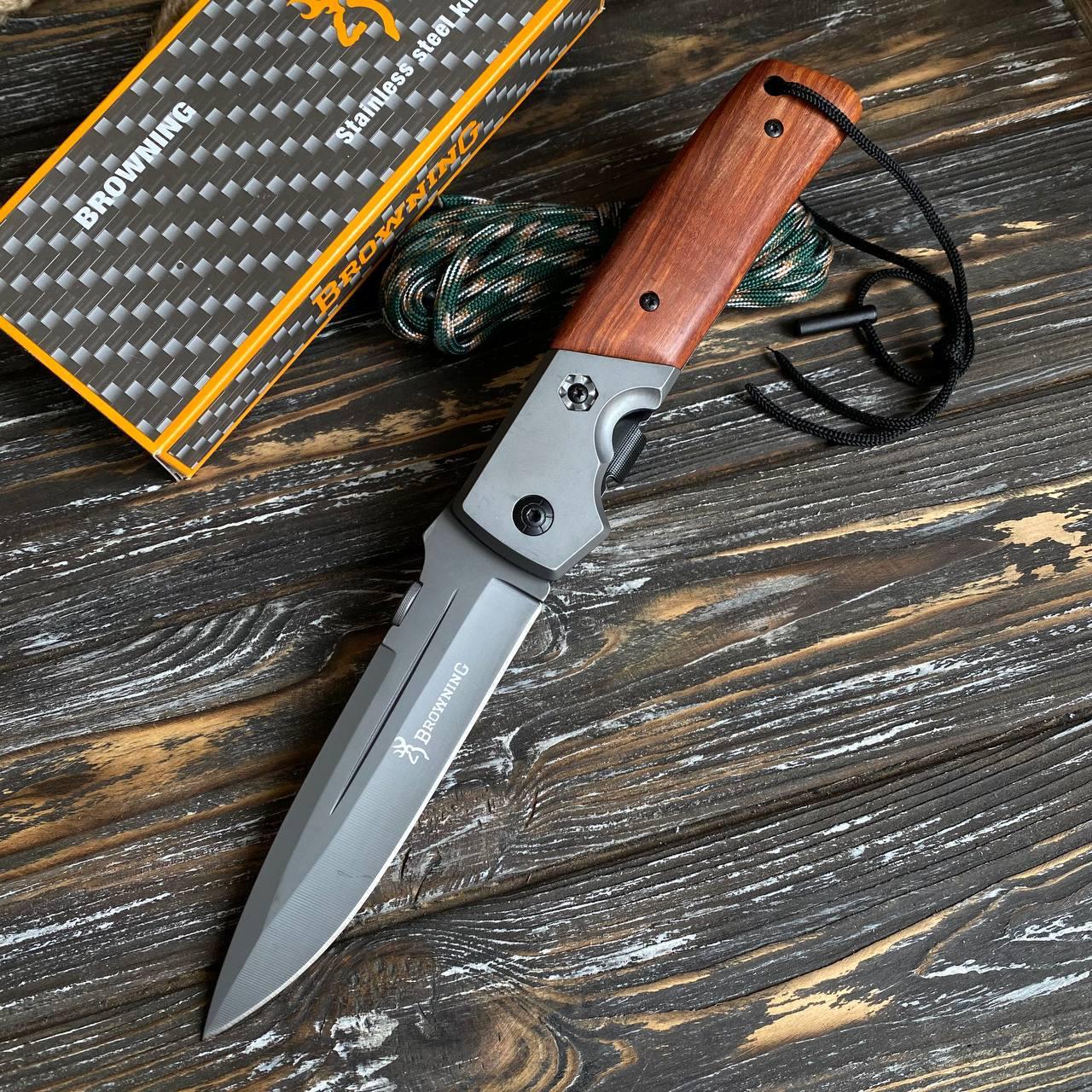 Ніж складаний туристичний Browning довжина клинка 130 мм (292А)