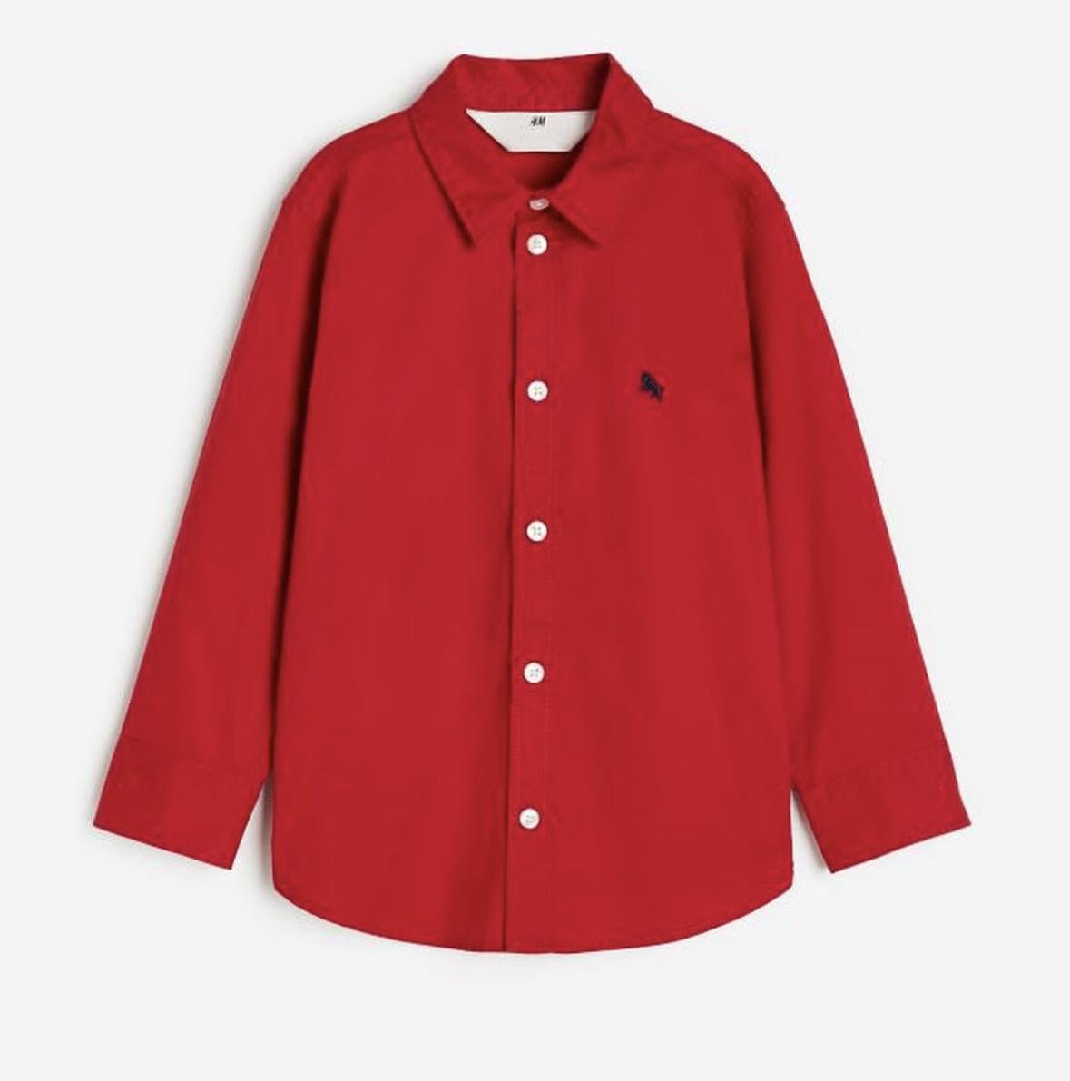 Сорочка для хлопчика H&M 92 см Червоний (9023)