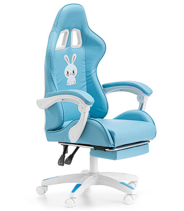 Крісло геймерське дитяче G893 з подушками та підставкою для ніг Синій (24096887) - фото 4 Крісло геймерське дитяче G893 з подушками та підставкою для ніг Синій (24096887) - фото 4