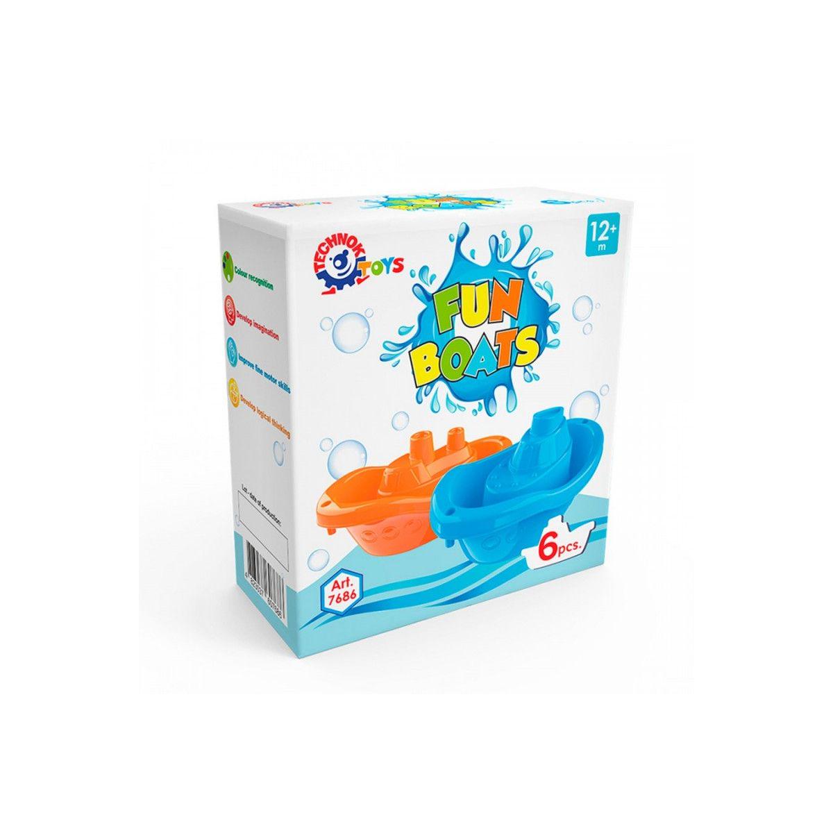 Набор для ванны Кораблики 6 шт. (235478)