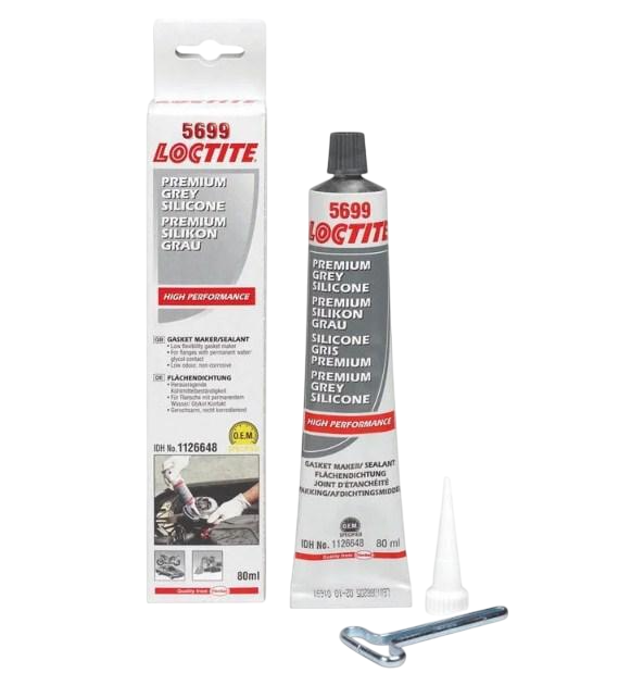 Герметик для формування прокладок LOCTITE 5699 силіконовий 80 мл Сірий (23274132)