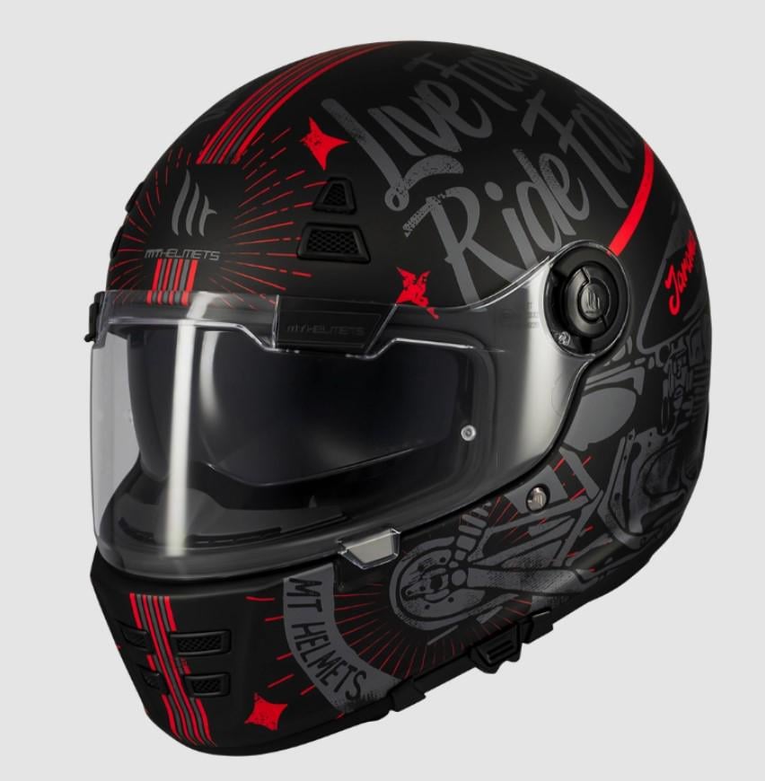 Мотошлем MT Jarama SV ART E5 MATT S (27732604)