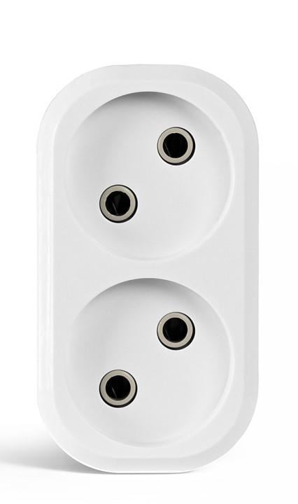 Мережевий розгалужувач TITANUM STANDARD б/з 2п Білий Мережевий розгалужувач TITANUM STANDARD б/з 2п Білий