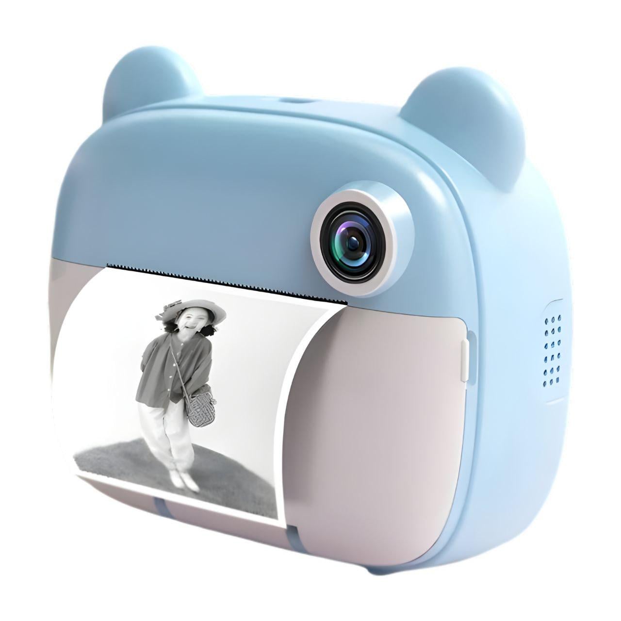 Фотоаппарат детский 16066/MG с мгновенной печатью 24 МП Голубой (31214344)