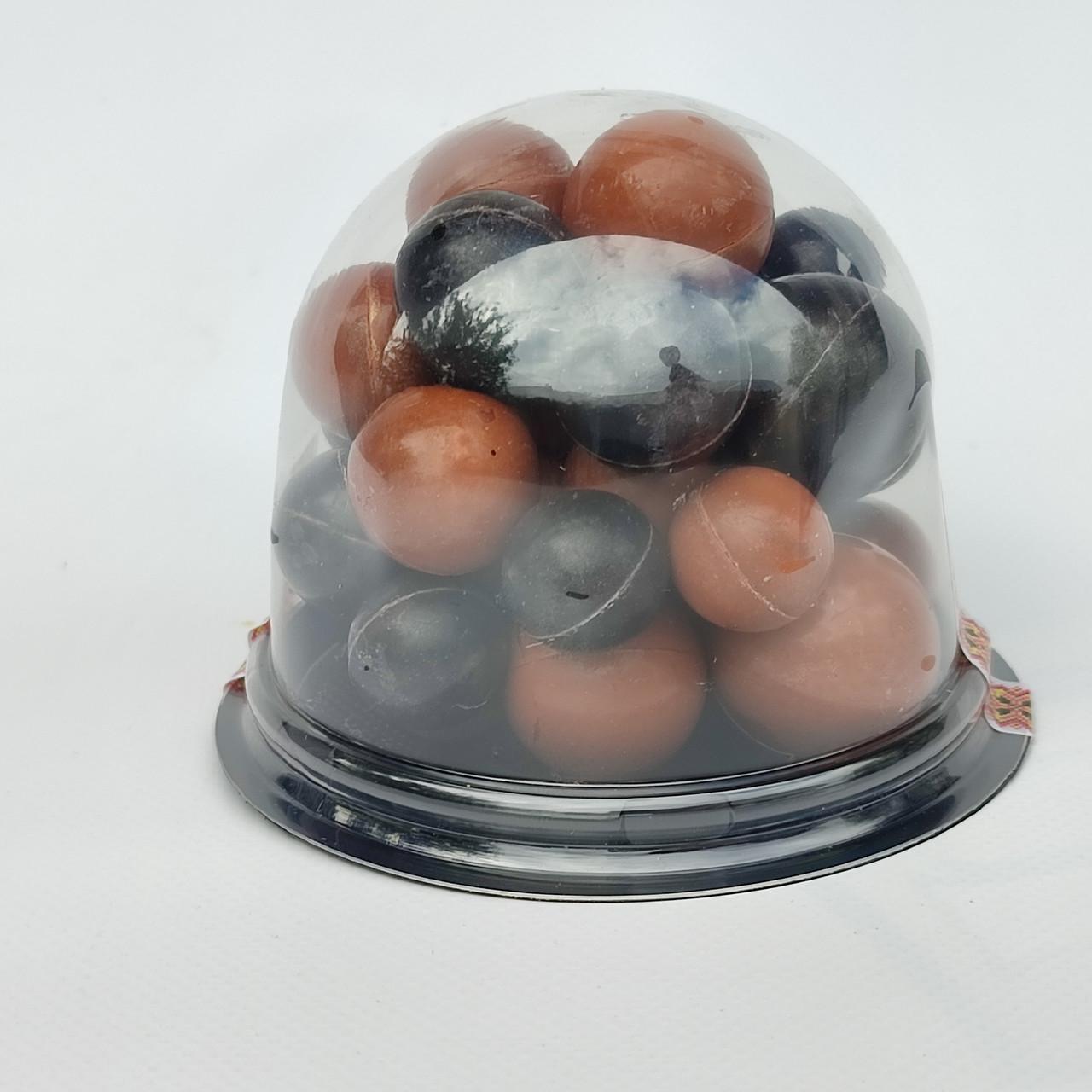 Цукерки Кульки асорті з чорного 70,3%/молочного шоколаду 33,6% 270 г (2657456948)