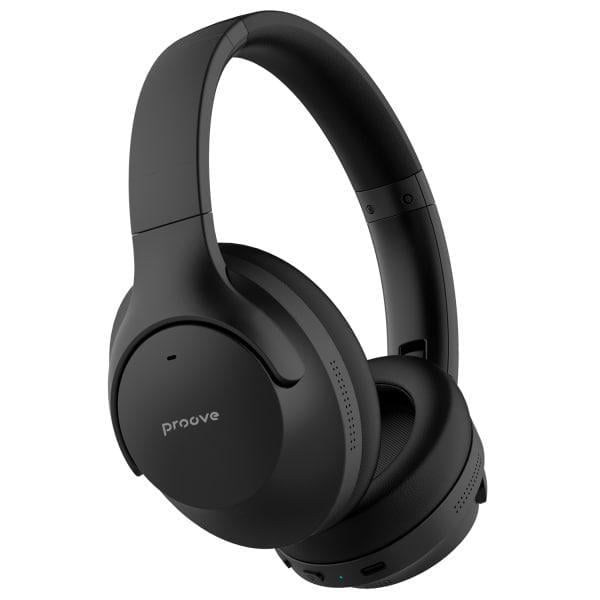 Навушники бездротові Proove Silence Plus з активним шумозаглушенням ANC Black (HPSLP0010001)