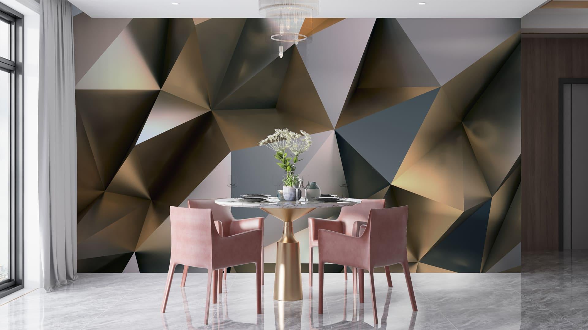 Фотообои флизелиновые Styleo Print-walls Геометрия пространства а0774 300х250 см (Pw-а0774/2)