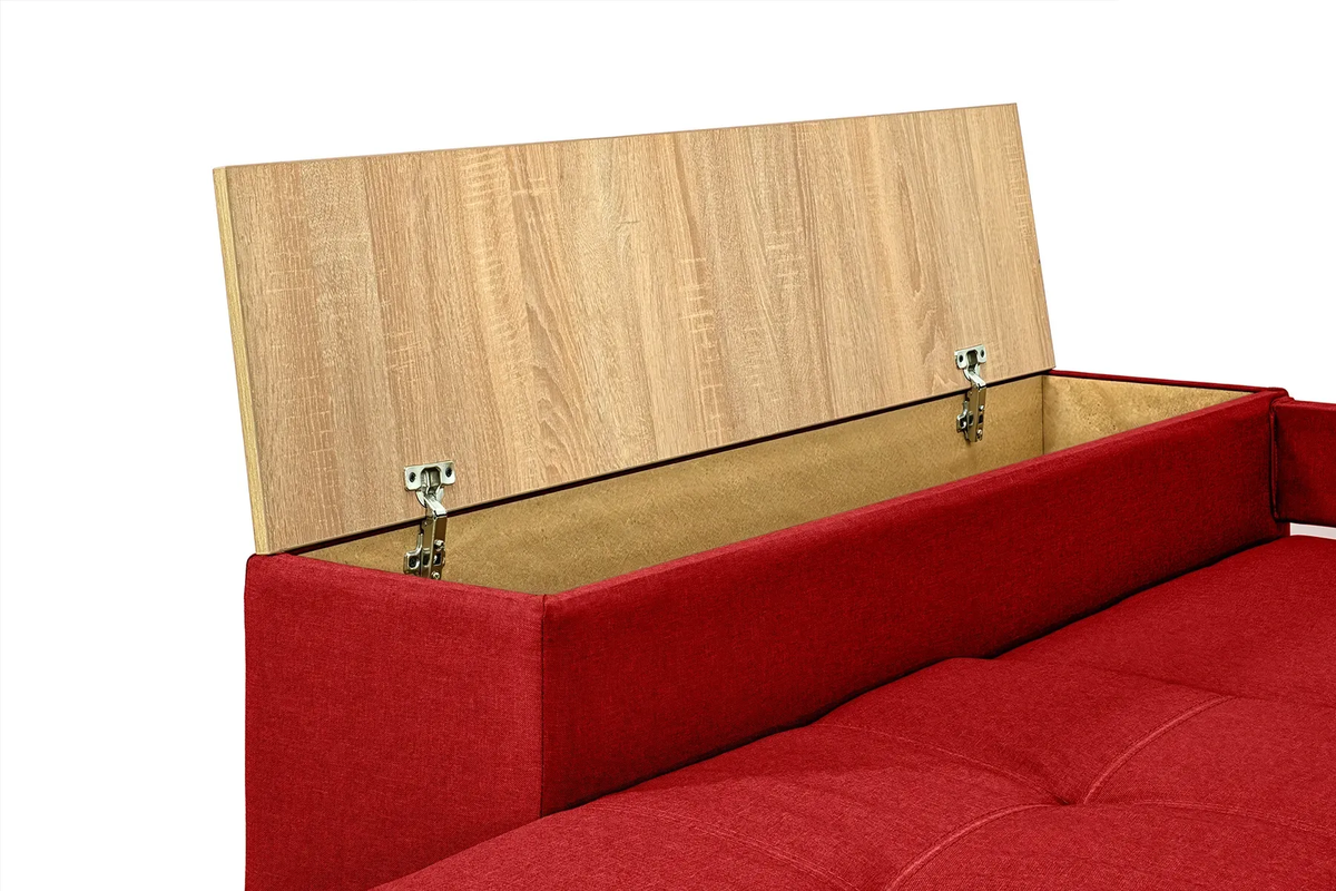 Диван угловой Домино 245х160 см Красный (29557839) - фото 8 Диван угловой Домино 245х160 см Красный (29557839) - фото 8