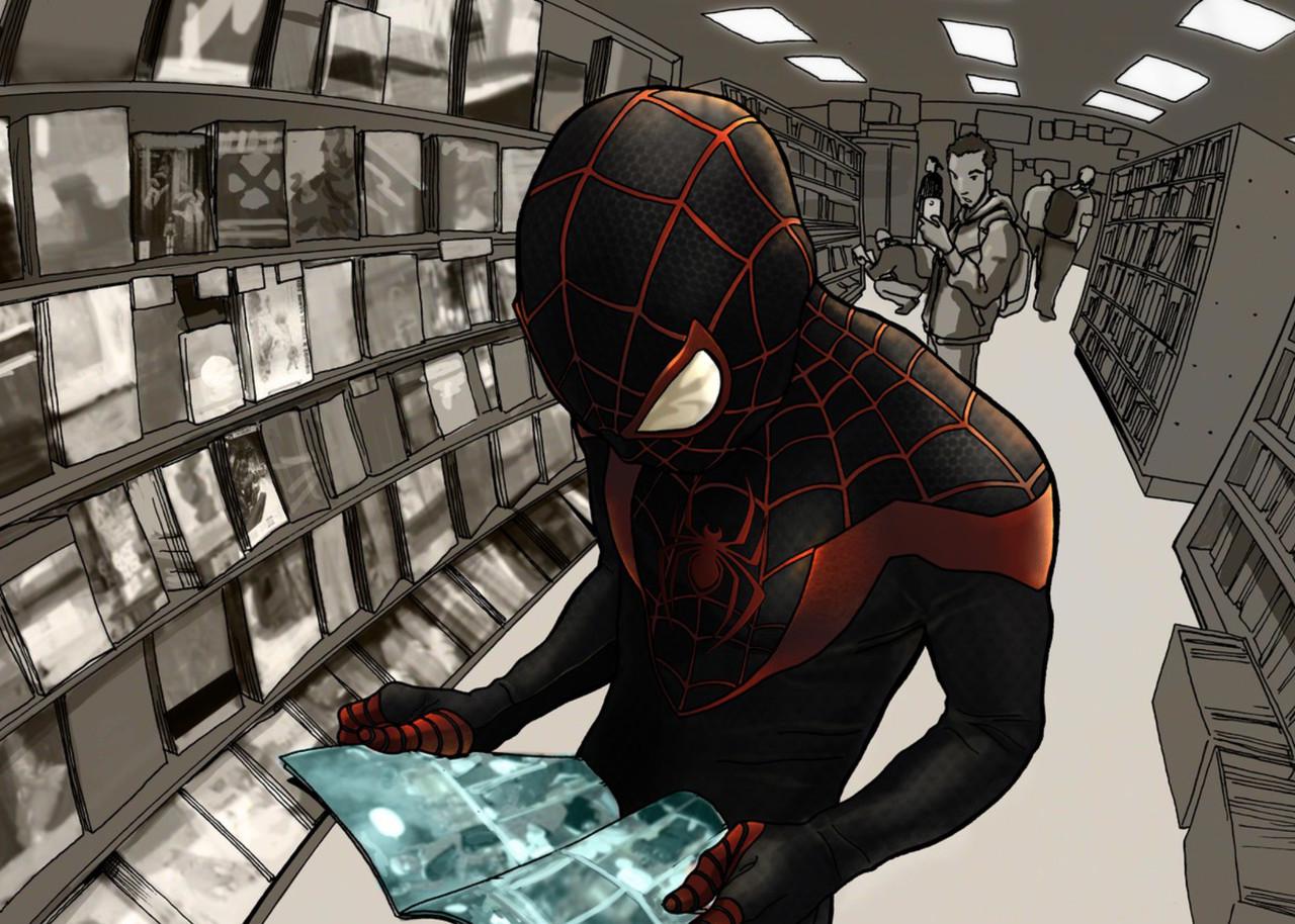 Картина GeekLand Spider-Man альтернативный костюм (SM.09.086)