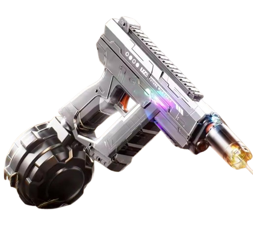 Игрушечный электрический водяной автомат бластер с подсветкой LED (0000397)