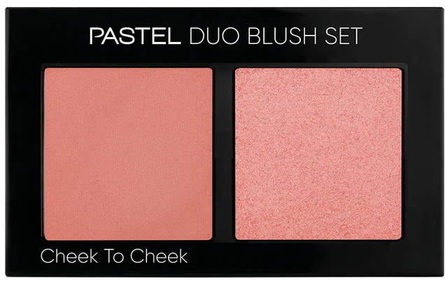 Набір рум'ян Pastel Profashion Duo Blush Set Cheek To Cheek Тон 10 Яскраво-рожевий (8690644305108) - фото 1