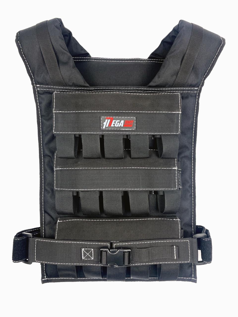 Жилет-утяжелитель MegaShape Classic 32 кг Черный (WV32-01)