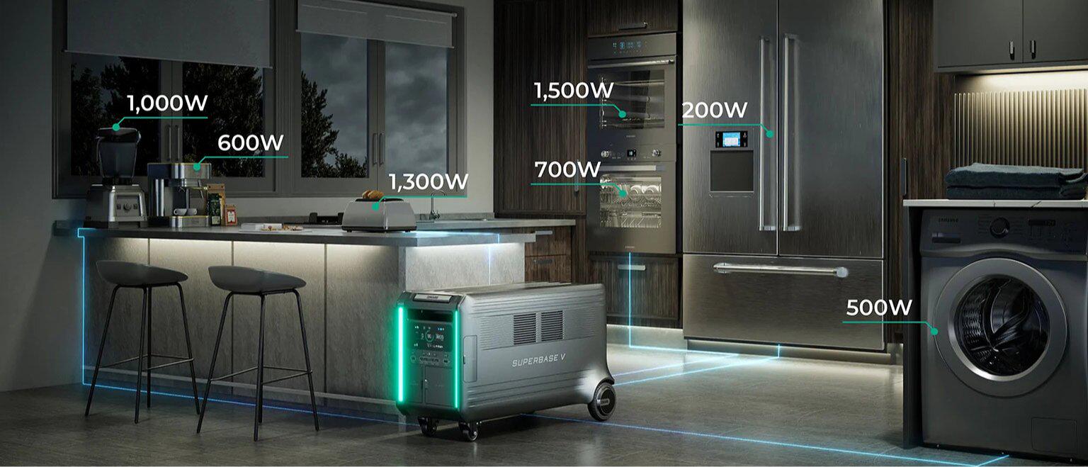 Зарядна станція портативна ZENDURE SuperBase V4600 (17702966) - фото 10 Зарядна станція портативна ZENDURE SuperBase V4600 (17702966) - фото 10