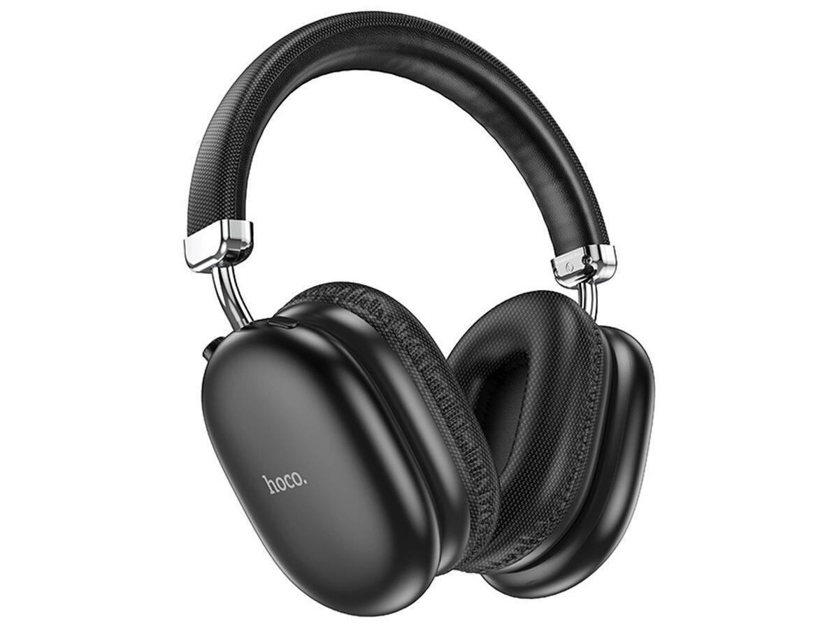 Наушники беспроводные Hoco с микрофоном MAX Черный (W35) - фото 2 Наушники беспроводные Hoco с микрофоном MAX Черный (W35) - фото 2