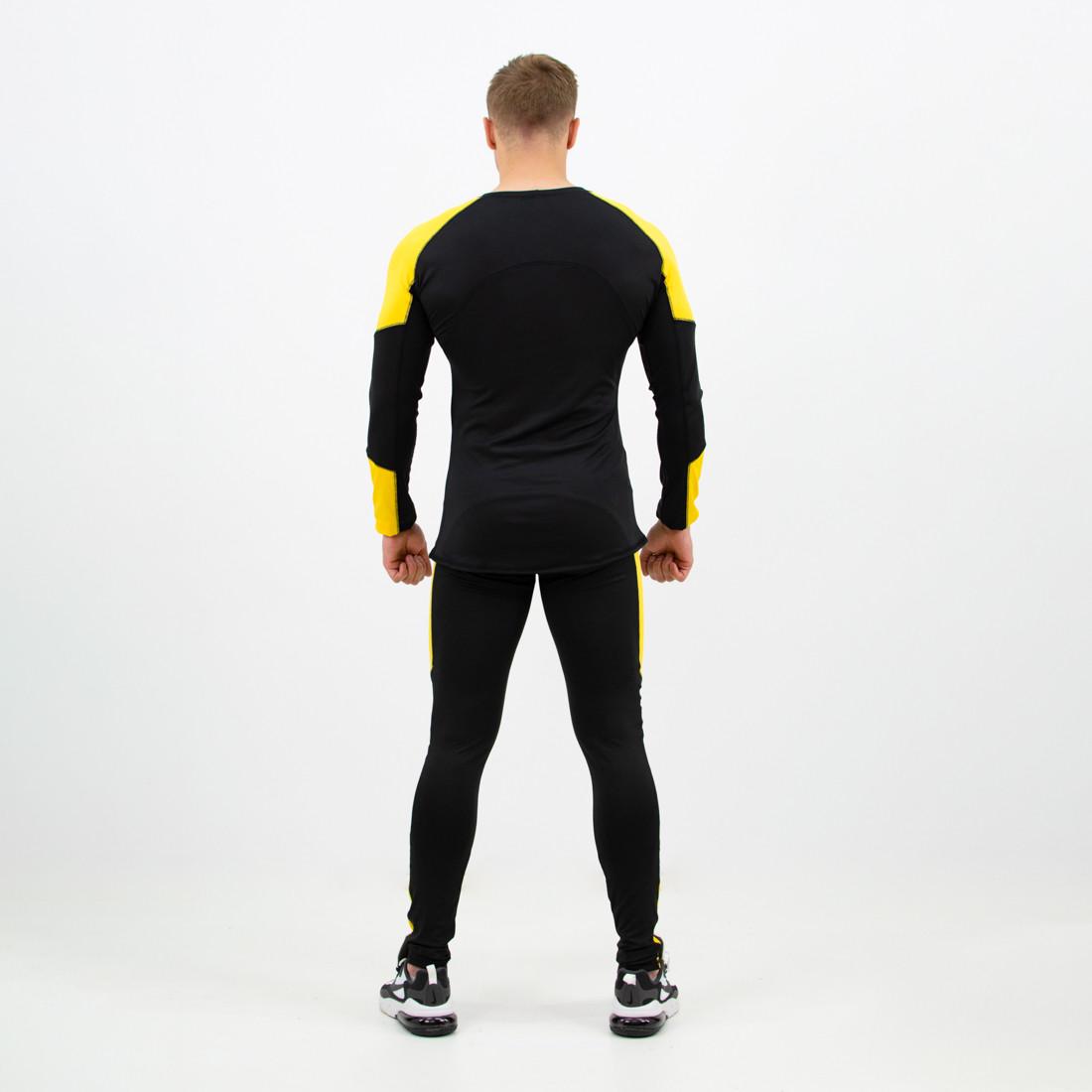 Комплект спортивний чоловічий FitU Force 2.0 XL Yellow (35KFSY20XL) - фото 2