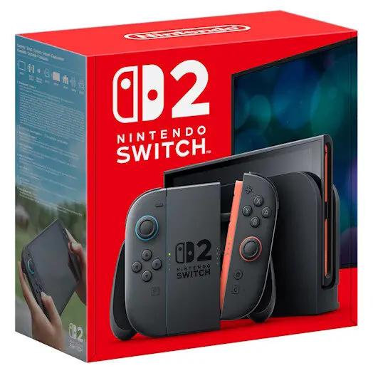 Ігрова приставка портативна Nintendo Switch 2 Black (00045496885816)