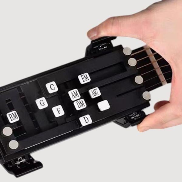 Вивчення акордів на гітарі тренажер допомагає фіксувати пальці в потрібній позиції (C01398) - фото 5