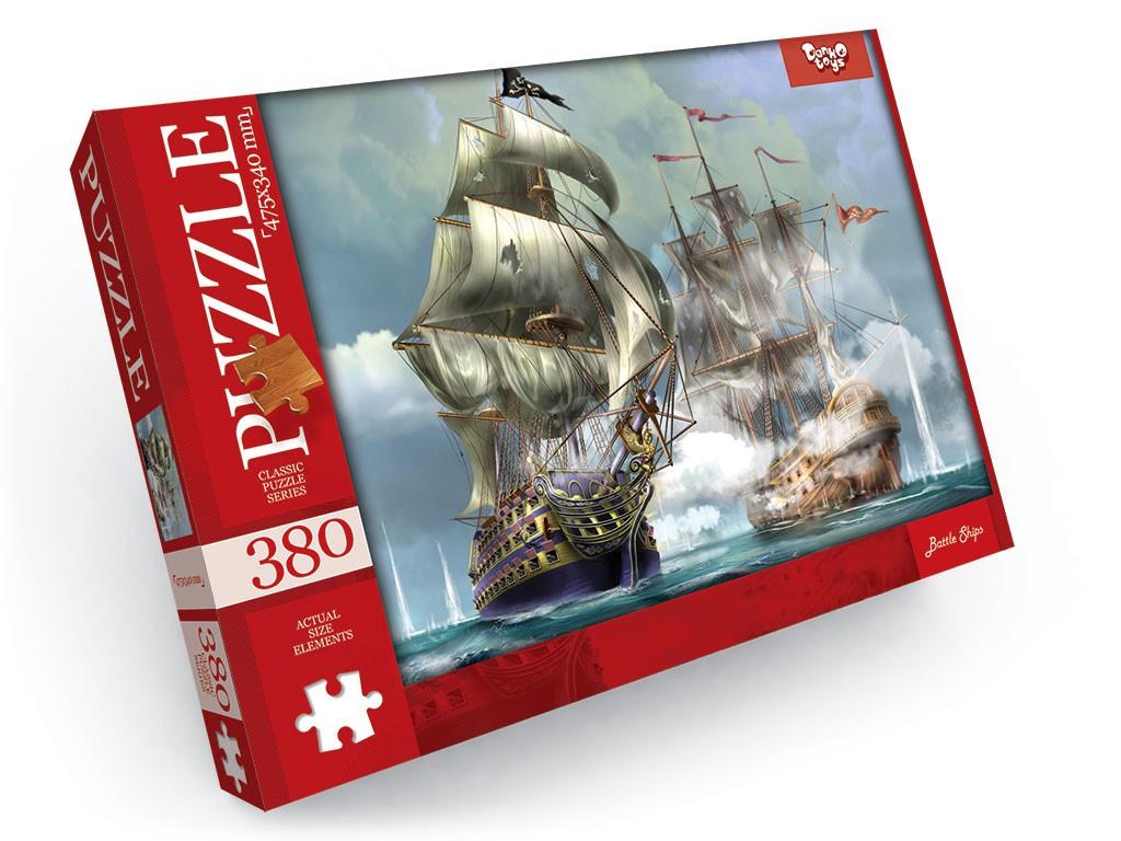 Пазлы детские Battle Ships 475х340 мм 380 эл.