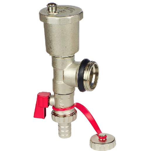 Элемент распределителя конечный FADO Floor ручной обезвоздушиватель 1" (TK-KE01)