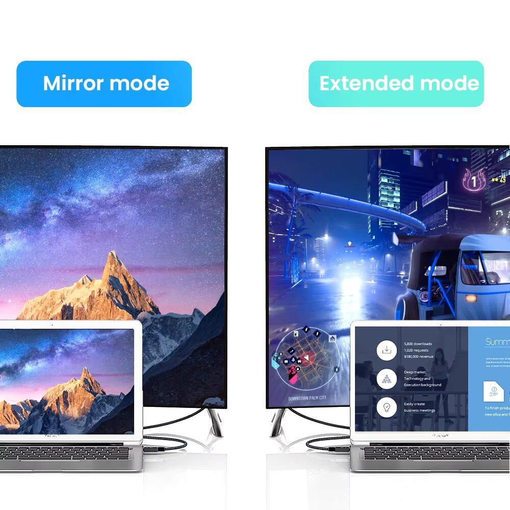 Кабель-перехідник SUNROZ 4К Micro HDMI-HDMI v2.0 60Hz 18Gbps Aluminum Gold-plated Shell Neylon 2 м (A48770) - фото 7 Кабель-перехідник SUNROZ 4К Micro HDMI-HDMI v2.0 60Hz 18Gbps Aluminum Gold-plated Shell Neylon 2 м (A48770) - фото 7