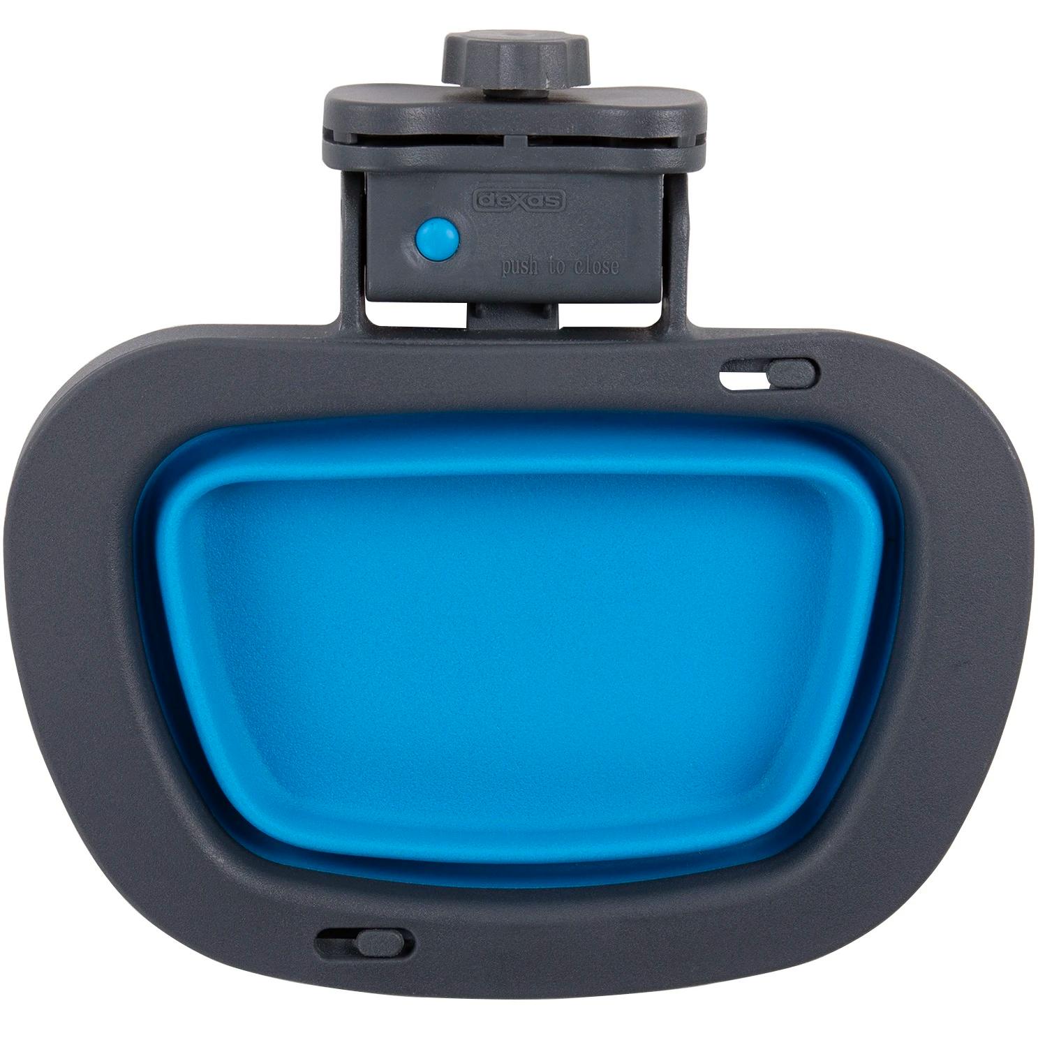 Миска складная Dexas Collapsible Kennel Bowl-Large с креплением на клетку 600 мл Голубой (PW2754322194)