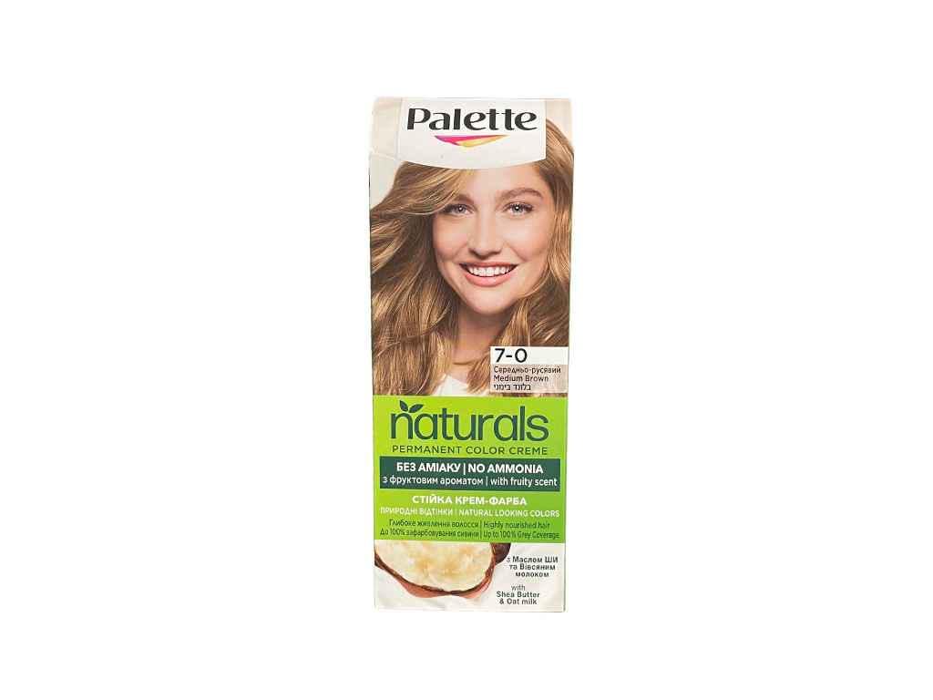 Фарба для волосся Palette Naturals 7-0 400 Середньо-русявий (841897)