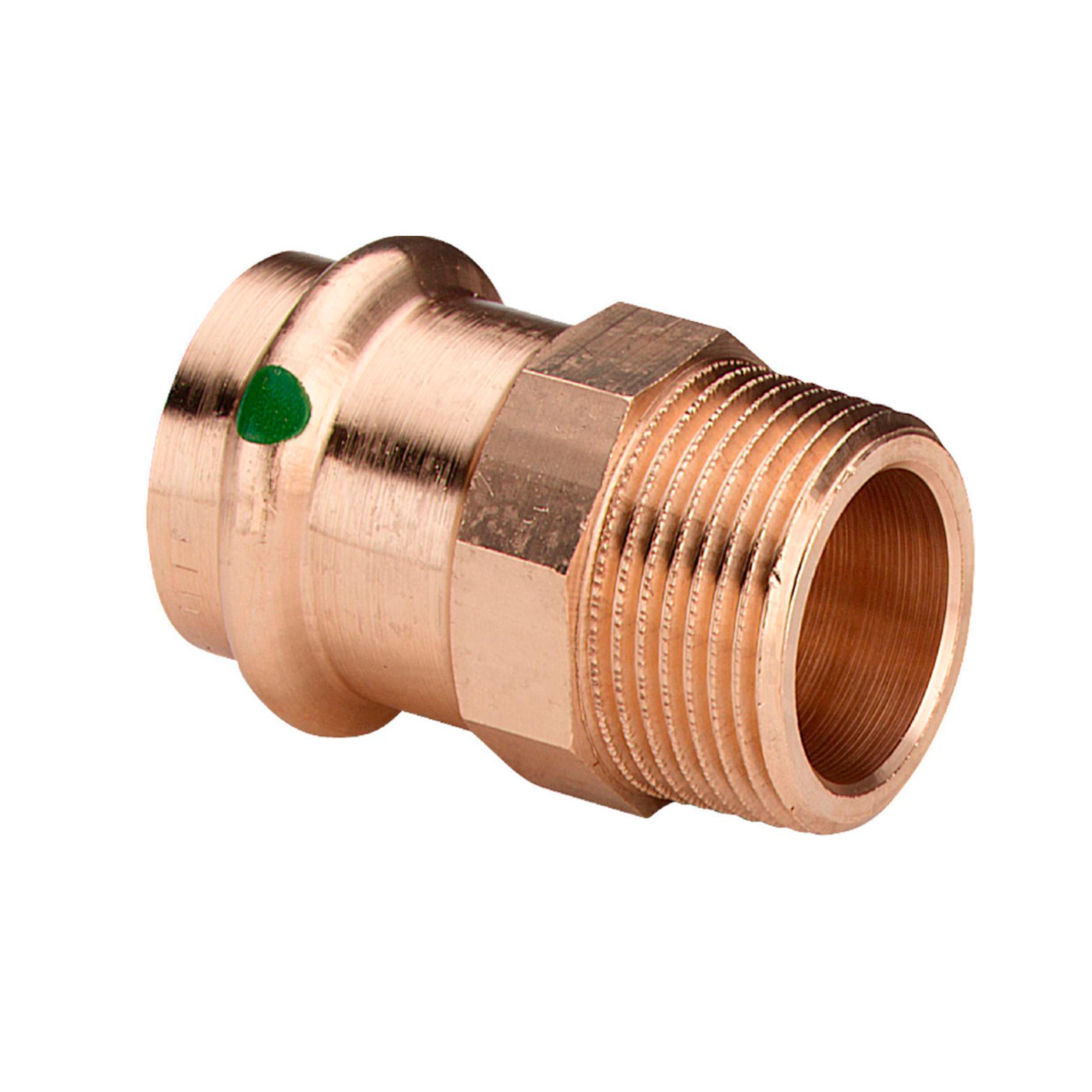 Муфта с наружной резьбой Viega Sanpress 18х1/2″ НР 283490 (000002465)