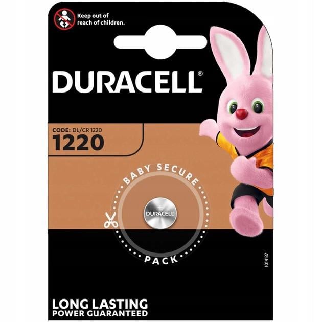 Батарейка Duracell Cell Lithium 3V CR1220 (102998)