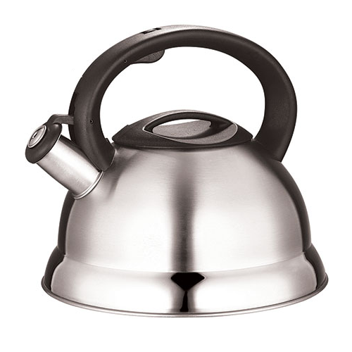 Чайник Stenson SS MH-0237 со свистком двойное дно 3 л Серебристый (542873)