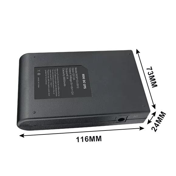 Повербанк дл роутера Mini UPS WGP 8800 mAh 9V/12V - фото 4