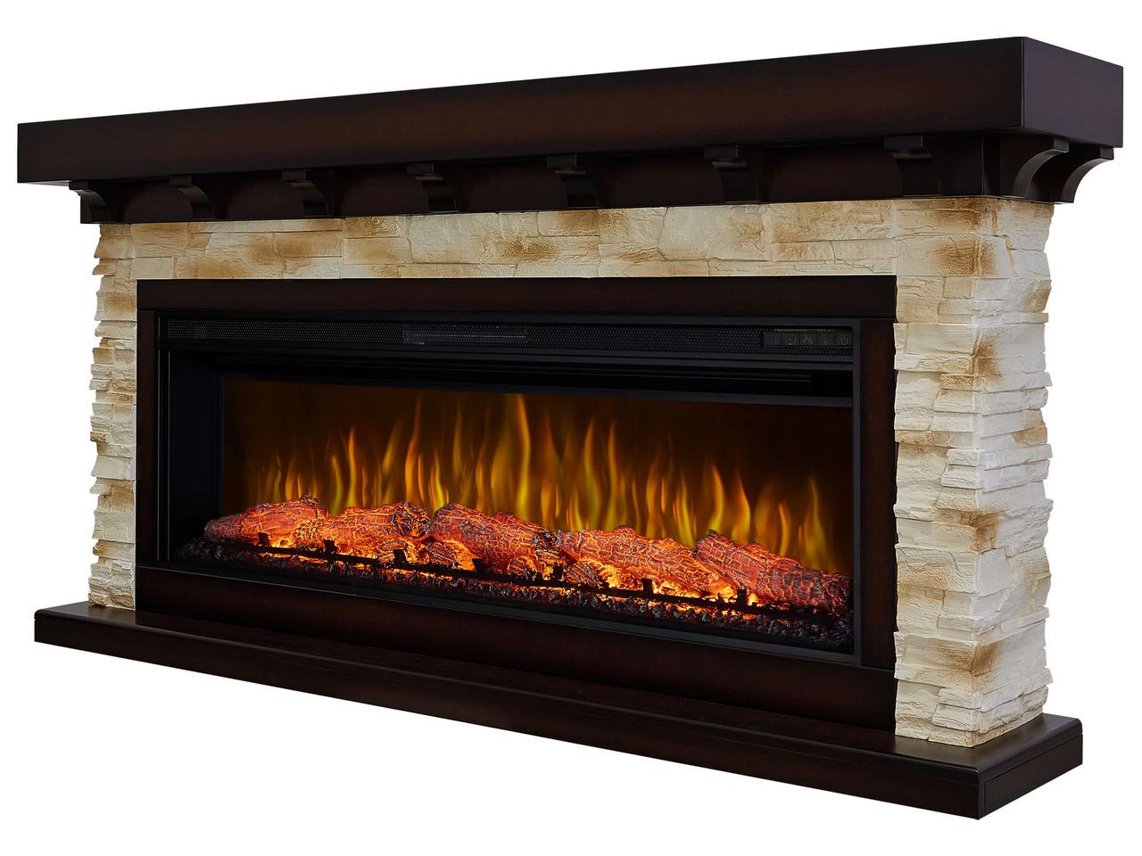 Каминокомплект ArtiFlame LUDWIG AF50 Махагон коричневый антик (2251677339)