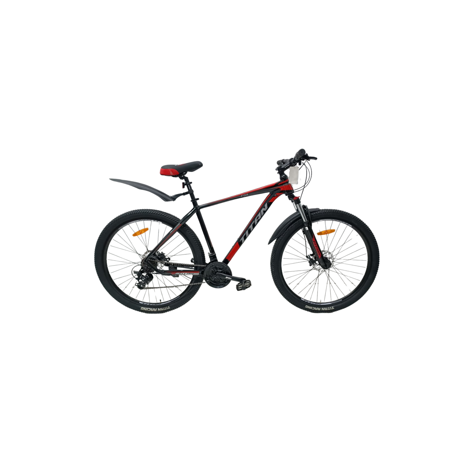 Велосипед Титан FOX 29" 20" Черный-Красный