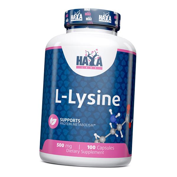 Лизин Haya L-Lysine 500 100 капс. (27405016)