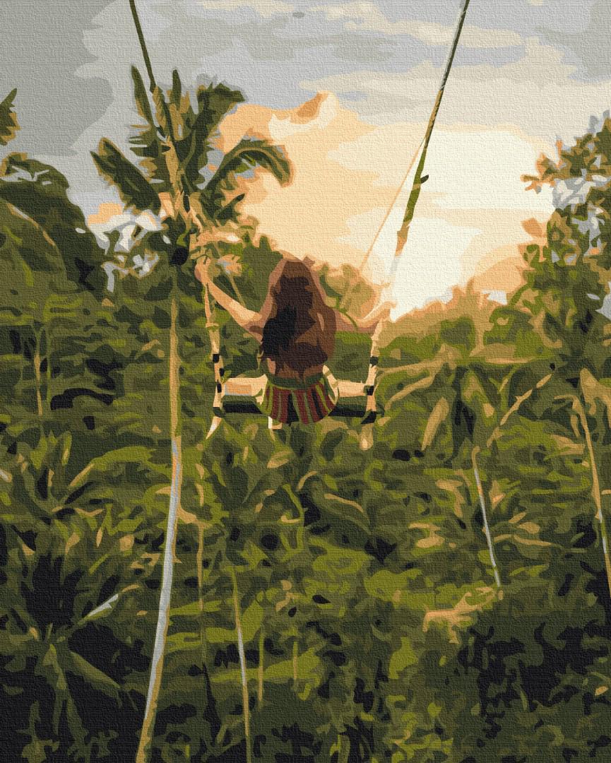 Картина по номерам Brushme Премиум Воздушные джунгли 40x50 см (PBS52453)