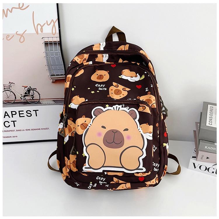 Рюкзак детский Капибара 10496 Коричневый (27484830) - фото 1 Рюкзак детский Капибара 10496 Коричневый (27484830) - фото 1