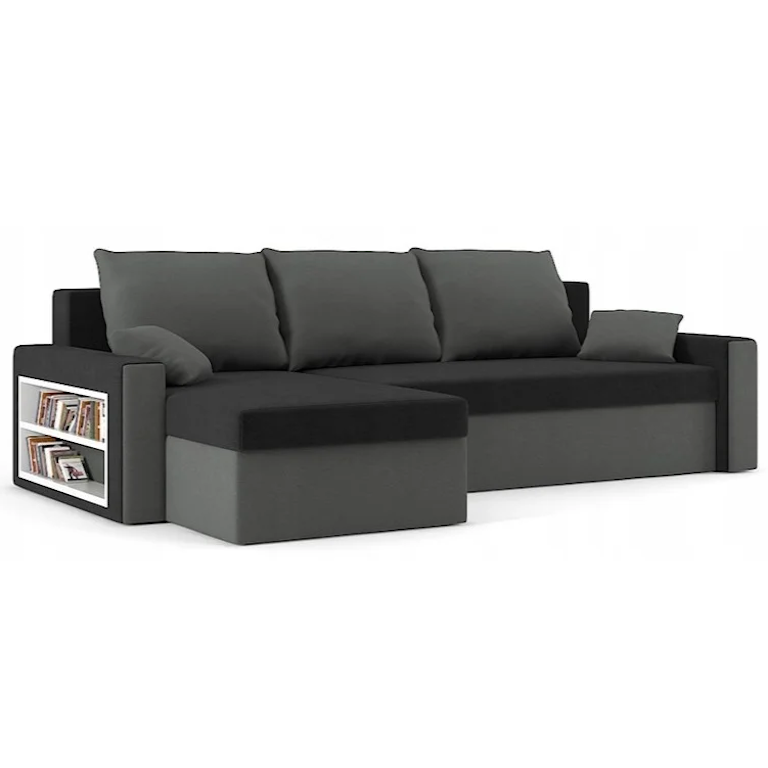 Диван кутовий Метро 235х140 см Чорний/Сірий (28118795) Диван кутовий Метро 235х140 см Чорний/Сірий (28118795)